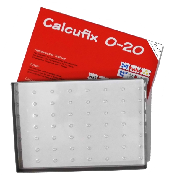 Calcufix 0-20, Leerkarton + Tablett